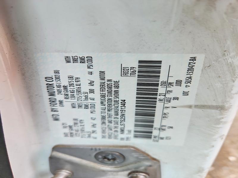 Aukcja sprzedaży 2022 Ford Transit Connect, vin: NM0LS7S25N1513404, numer aukcji: 53256826