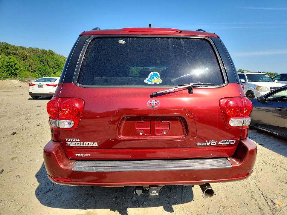 2006 Toyota Sequoia მანქანა იყიდება აუქციონზე, vin: 5TDBT44A66S261150, აუქციონის ნომერი: 54153336