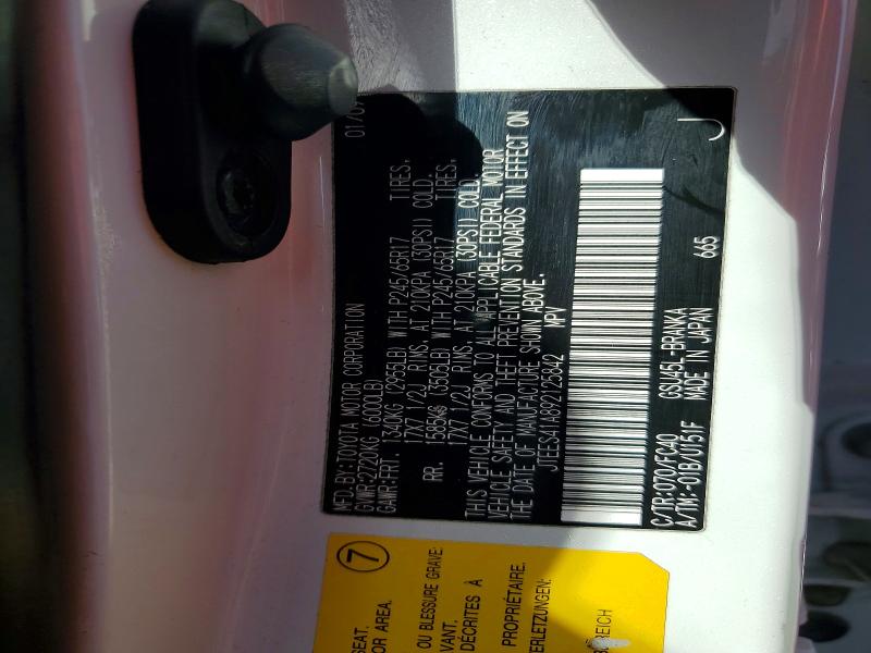 Aukcja sprzedaży 2009 Toyota Highlander, vin: JTEES41A892125842, numer aukcji: 52960156