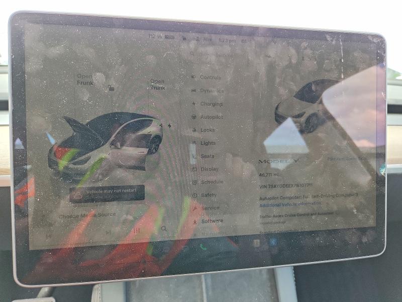 Aukcja sprzedaży 2023 Tesla Model Y, vin: 7SAYGDEEXPA107711, numer aukcji: 52299846