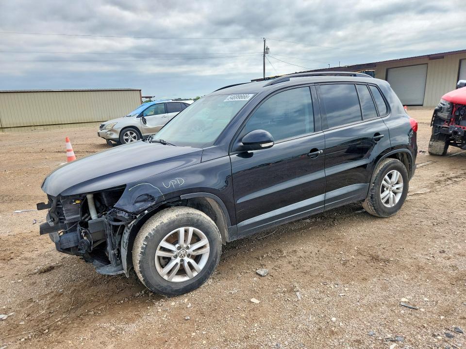 2017 Volkswagen Tiguan მანქანა იყიდება აუქციონზე, vin: WVGAV7AX3HK000953, აუქციონის ნომერი: 54699666