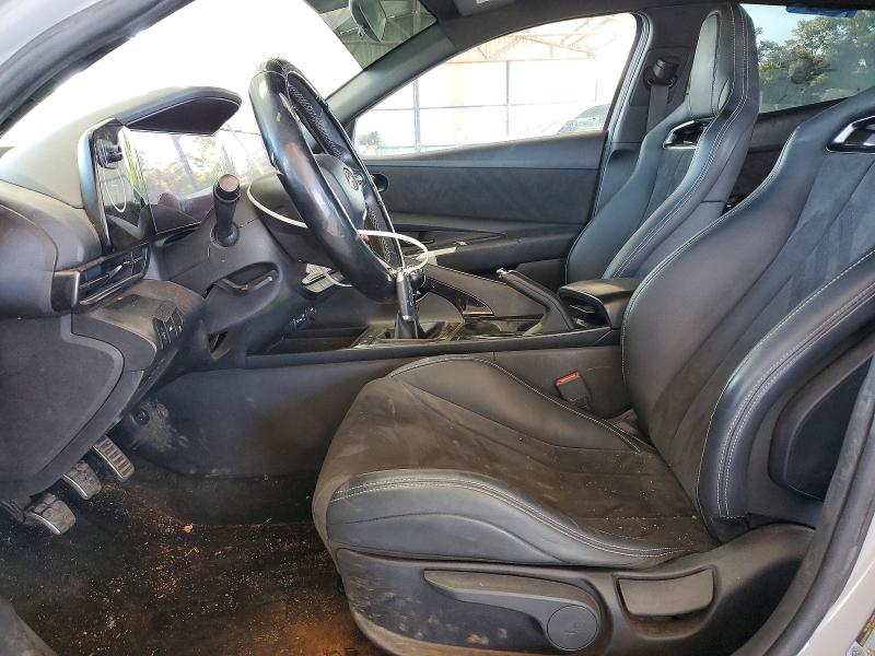 53175256 :رقم المزاد ، KMHLW4AKXNU001607 vin ، 2022 Hyundai Elantra N مزاد بيع