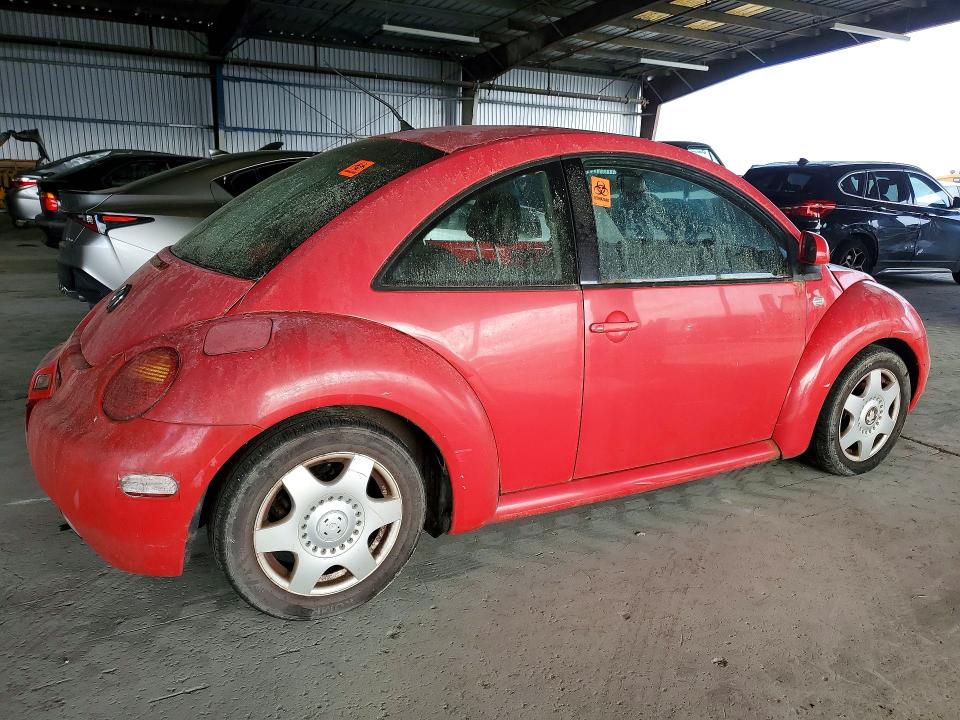 1999 Volkswagen New Beetle მანქანა იყიდება აუქციონზე, vin: 3VWCC21C4XM431034, აუქციონის ნომერი: 50650216