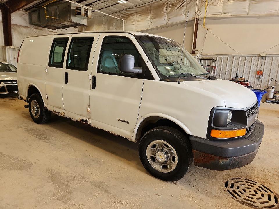 2005 Chevrolet Express 2500 მანქანა იყიდება აუქციონზე, vin: 1GCGG25U451119043, აუქციონის ნომერი: 52543046
