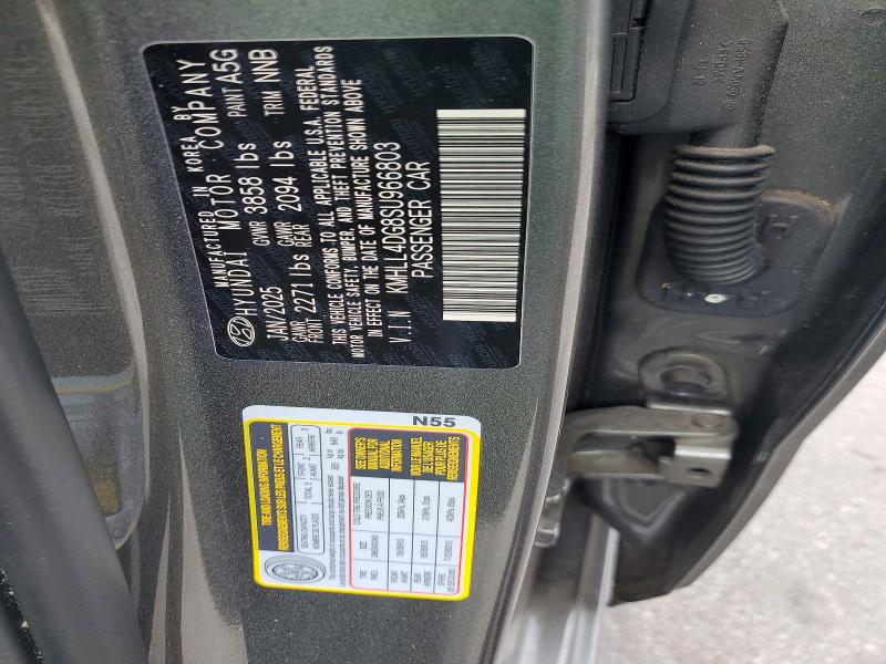 52154296 :رقم المزاد ، KMHLL4DG8SU966803 vin ، 2025 Hyundai Elantra مزاد بيع
