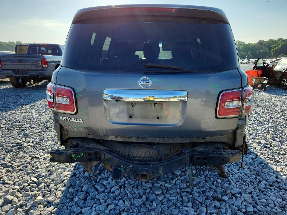 2017 Nissan Armada მანქანა იყიდება აუქციონზე, vin: JN8AY2ND8H9004927, აუქციონის ნომერი: 53760496