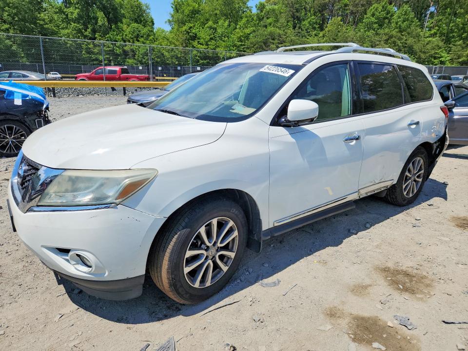 2016 Nissan Pathfinder მანქანა იყიდება აუქციონზე, vin: 5N1AR2MM4GC600284, აუქციონის ნომერი: 54226546