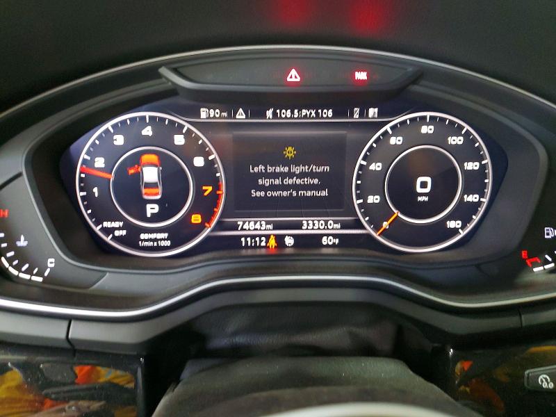Продажа на аукционе авто 2018 Audi A4, vin: WAUENAF45JA059934, номер лота: 51109006