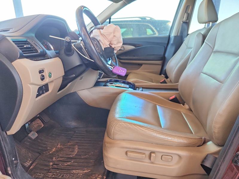 2017 Honda Pilot მანქანა იყიდება აუქციონზე, vin: 5FNYF5H94HB015549, აუქციონის ნომერი: 53819766
