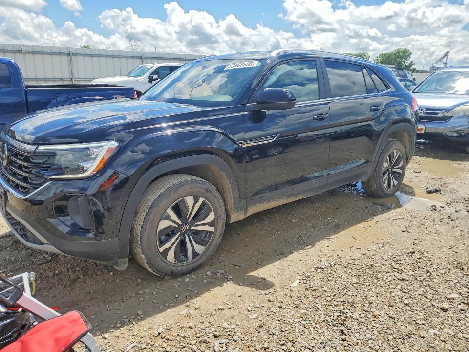 55460586 :رقم المزاد ، 1V2DE2CA2RC211097 vin ، 2024 Volkswagen Atlas Cross Sport مزاد بيع