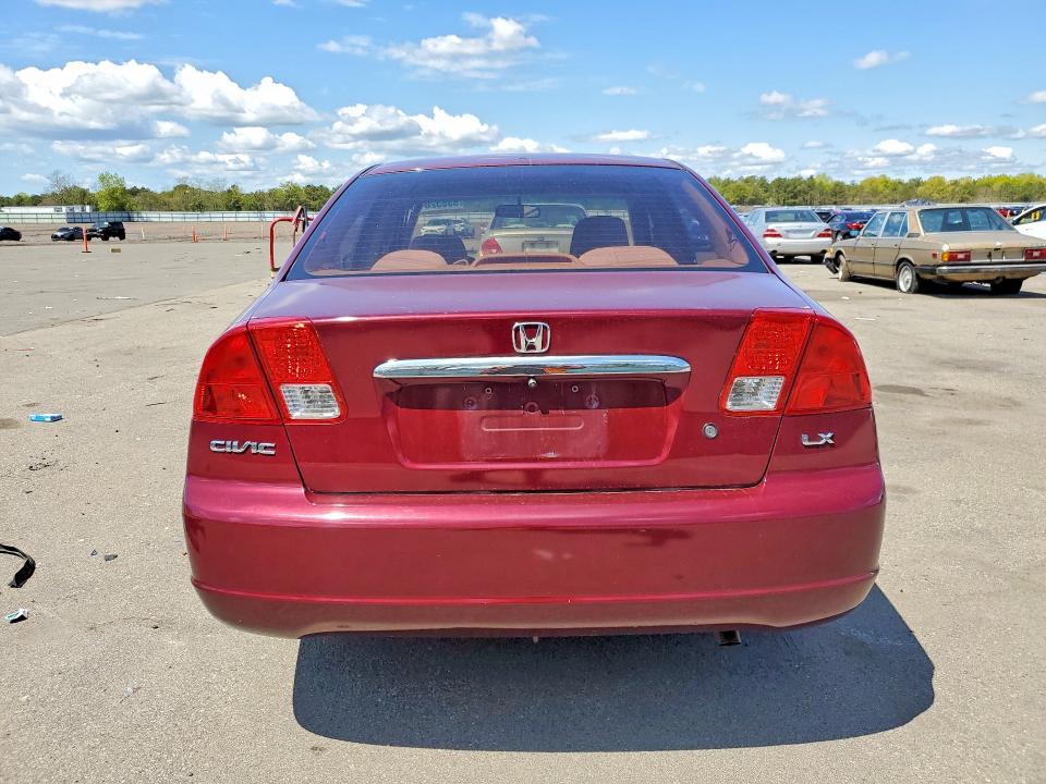 Продаж на аукціоні авто 2002 Honda Civic, vin: 2HGES16572H580839, номер лоту: 53632616