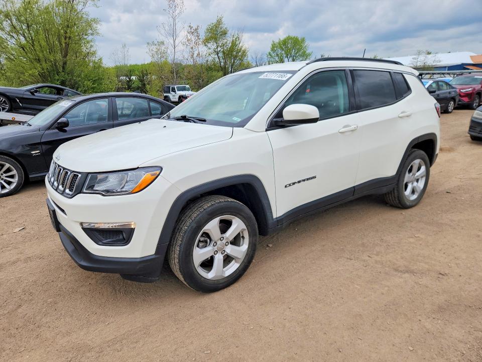 Продаж на аукціоні авто 2018 Jeep Compass, vin: 3C4NJDBB3JT418582, номер лоту: 52771166