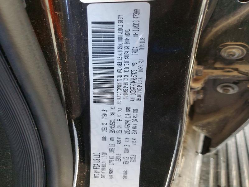 Продаж на аукціоні авто 2019 Ram 1500, vin: 1C6SRFHT4KN597473, номер лоту: 50974646