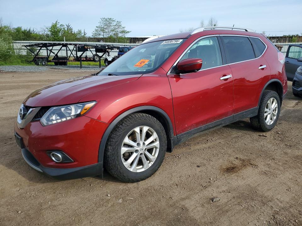 54686796 :رقم المزاد ، KNMAT2MV1GP667111 vin ، 2016 Nissan Rogue مزاد بيع