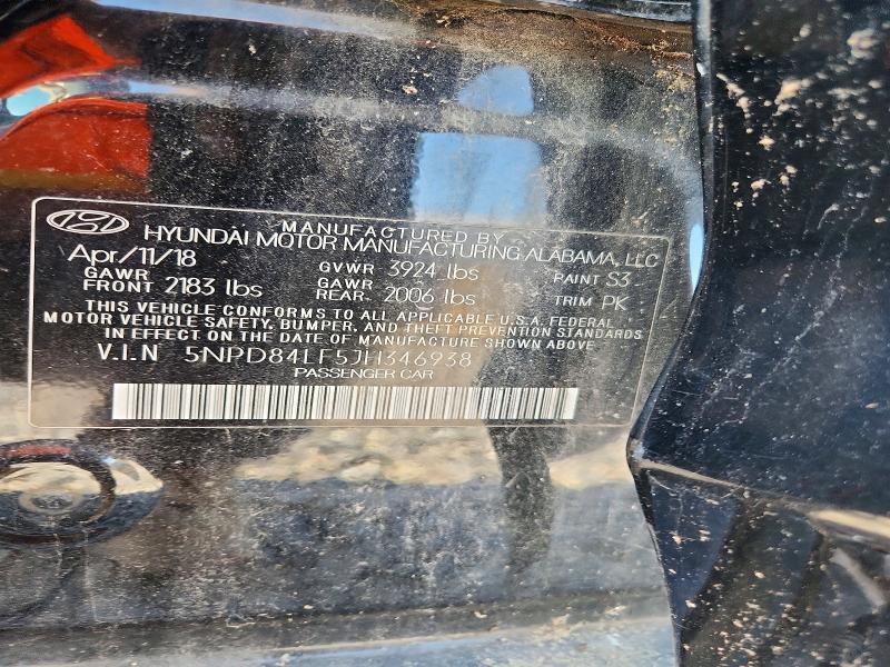 Продажа на аукционе авто 2018 Hyundai Elantra, vin: 5NPD84LF5JH346938, номер лота: 52198056