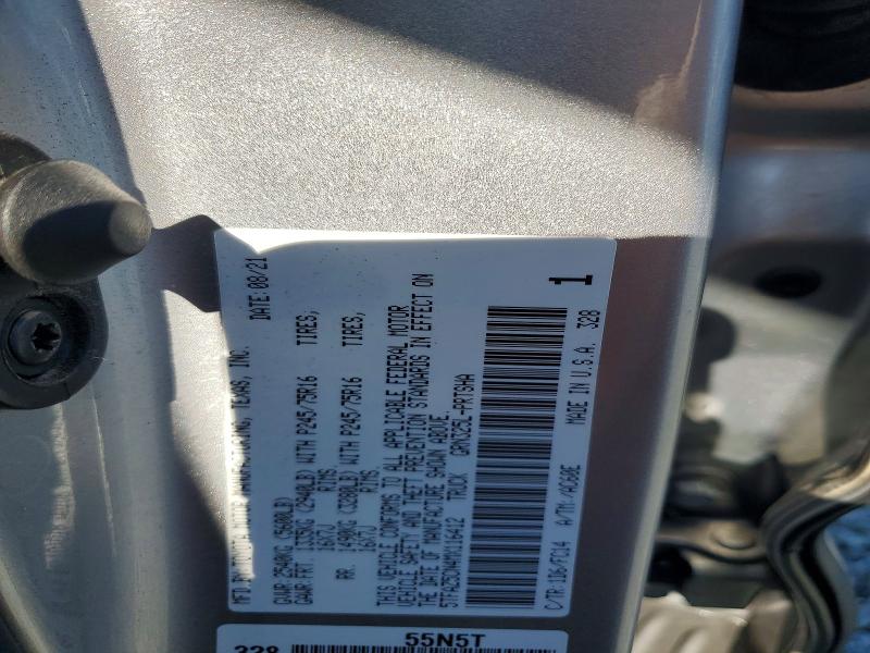 Aukcja sprzedaży 2021 Toyota Tacoma, vin: 5TFAZ5CN4MX116412, numer aukcji: 52608266