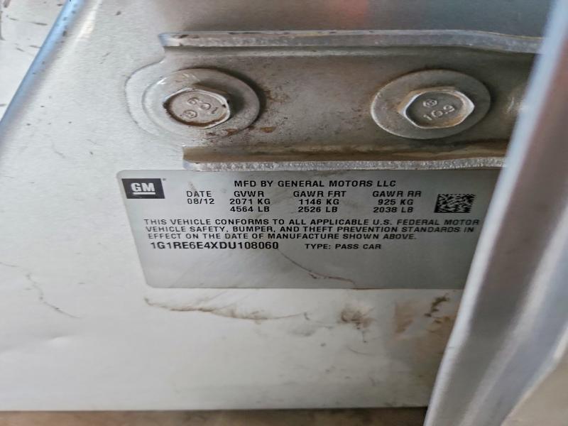 Aukcja sprzedaży 2013 Chevrolet Volt, vin: 1G1RE6E4XDU108060, numer aukcji: 54444986