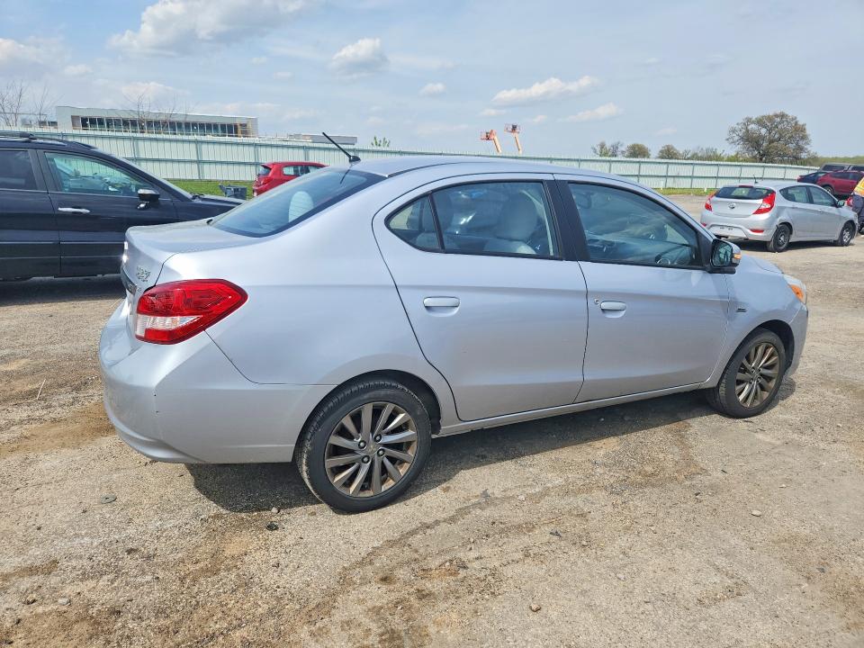 2017 Mitsubishi Mirage მანქანა იყიდება აუქციონზე, vin: ML32F4FJ0HH000207, აუქციონის ნომერი: 51631576