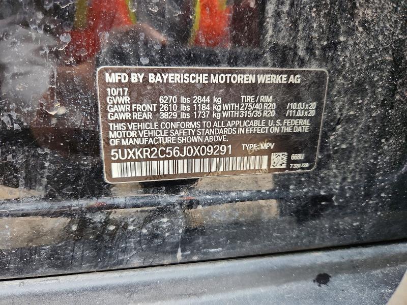Auction sale of the 2018 Bmw X5, vin: 5UXKR2C56J0X09291, lot number: 54616456