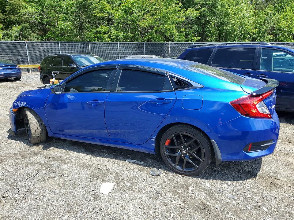 52819936 :رقم المزاد ، 2HGFC2F52JH569866 vin ، 2018 Honda Civic مزاد بيع