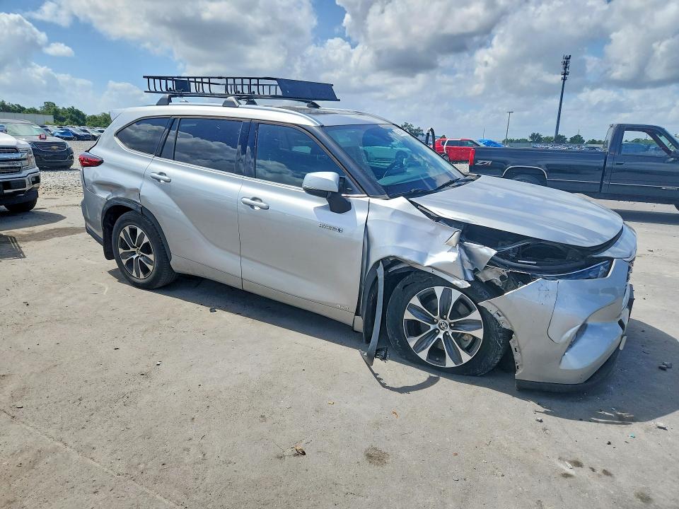 55148116 :رقم المزاد ، 5TDGBRCH7MS059791 vin ، 2021 Toyota Highlander مزاد بيع