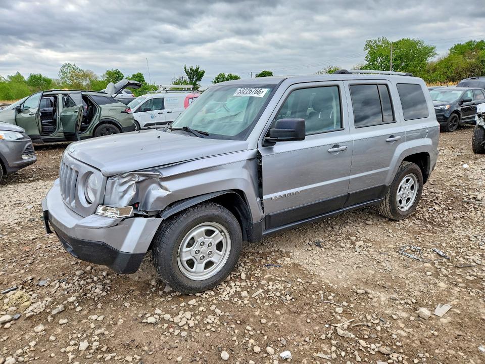Auction sale of the 2016 Jeep Patriot, vin: 1C4NJPBA3GD806418, lot number: 53226766