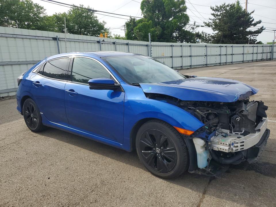 2018 Honda Civic მანქანა იყიდება აუქციონზე, vin: SHHFK7H51JU207897, აუქციონის ნომერი: 53766636