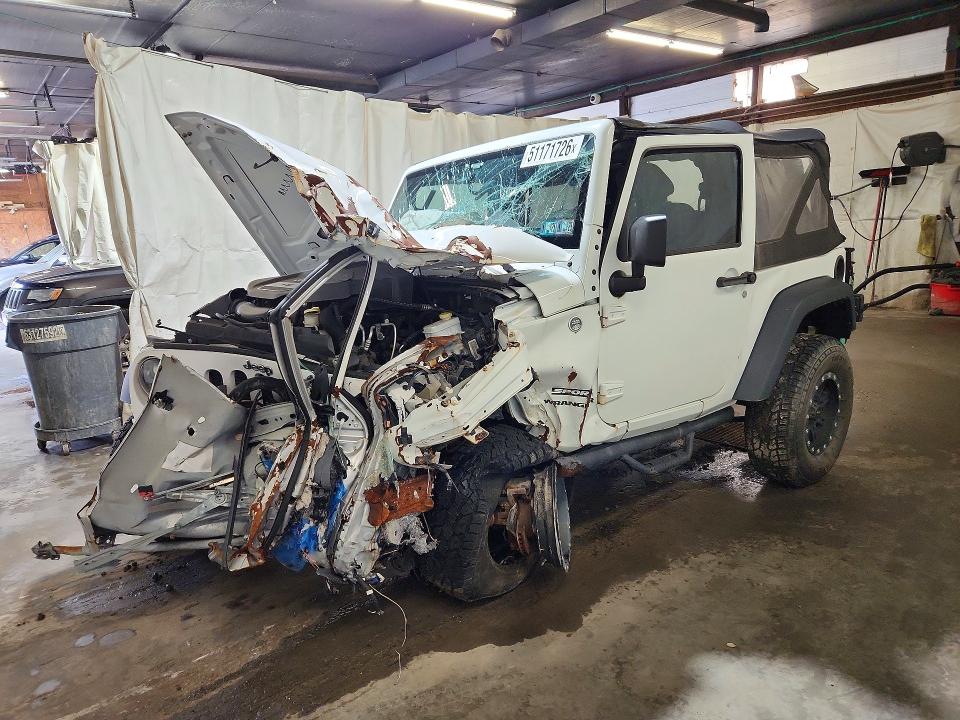 Auction sale of the 2015 Jeep Wrangler, vin: 1C4AJWAG0FL587811, lot number: 51171726