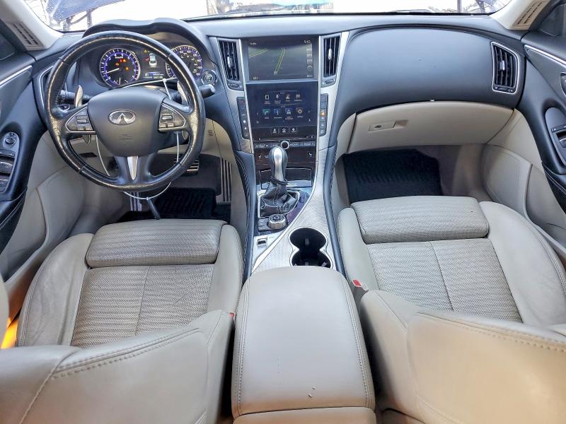 54911336 :رقم المزاد ، JN1BV7AR2FM396744 vin ، 2015 Infiniti Q50 مزاد بيع