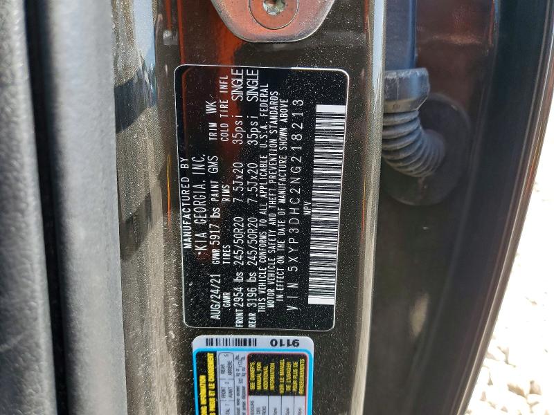 Продажа на аукционе авто 2022 Kia Telluride, vin: 5XYP3DHC2NG218213, номер лота: 53980986