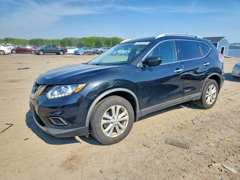 2016 Nissan Rogue მანქანა იყიდება აუქციონზე, vin: KNMAT2MV7GP649437, აუქციონის ნომერი: 54042526