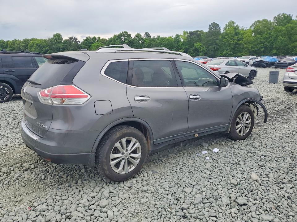 Продажа на аукционе авто 2016 Nissan Rogue, vin: KNMAT2MV5GP643992, номер лота: 52703636