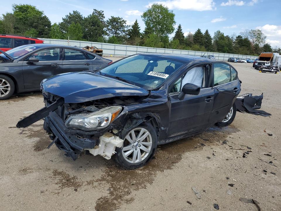 2016 Subaru Impreza მანქანა იყიდება აუქციონზე, vin: JF1GJAB63GH005472, აუქციონის ნომერი: 51890886