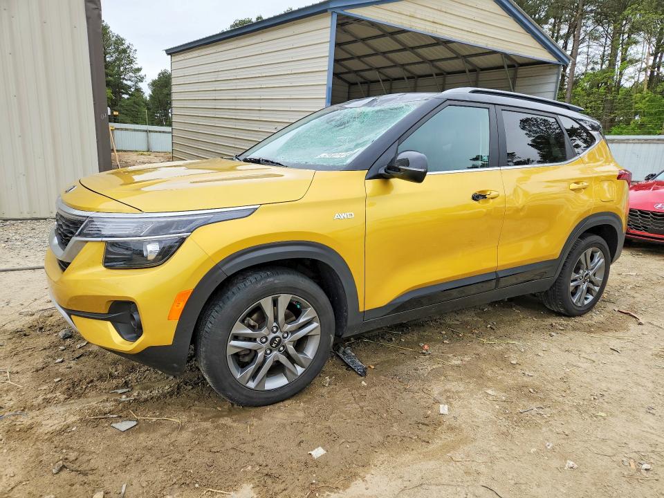 52401416 :رقم المزاد ، KNDEUCAA2M7181098 vin ، 2021 Kia Seltos مزاد بيع