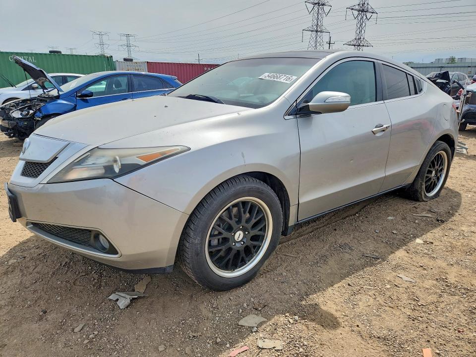 54668716 :رقم المزاد ، 2HNYB1H46AH502092 vin ، 2010 Acura Zdx مزاد بيع