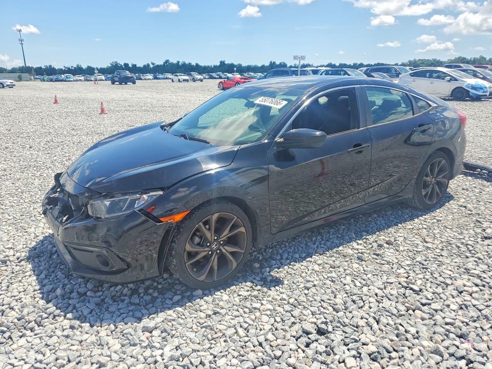 Aukcja sprzedaży 2019 Honda Civic, vin: 19XFC2F82KE000523, numer aukcji: 55076066