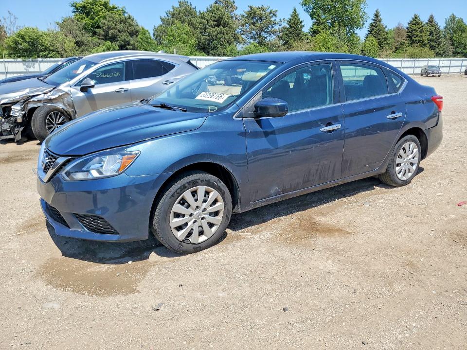 2017 Nissan Sentra მანქანა იყიდება აუქციონზე, vin: 3N1AB7AP6HY283379, აუქციონის ნომერი: 53298766