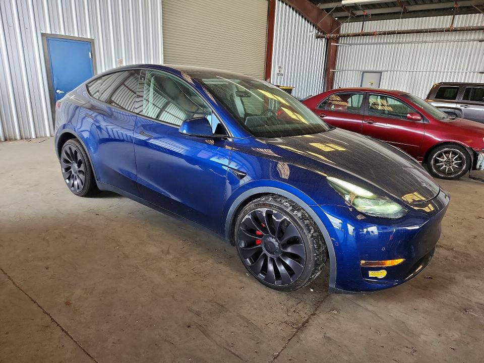 Продажа на аукционе авто 2021 Tesla Model Y, vin: 5YJYGDEF1MF277914, номер лота: 55028226