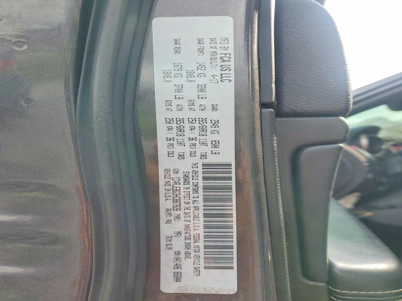 52525286 :رقم المزاد ، 1C4RJEBG3HC887826 vin ، 2017 Jeep Grand Cherokee مزاد بيع