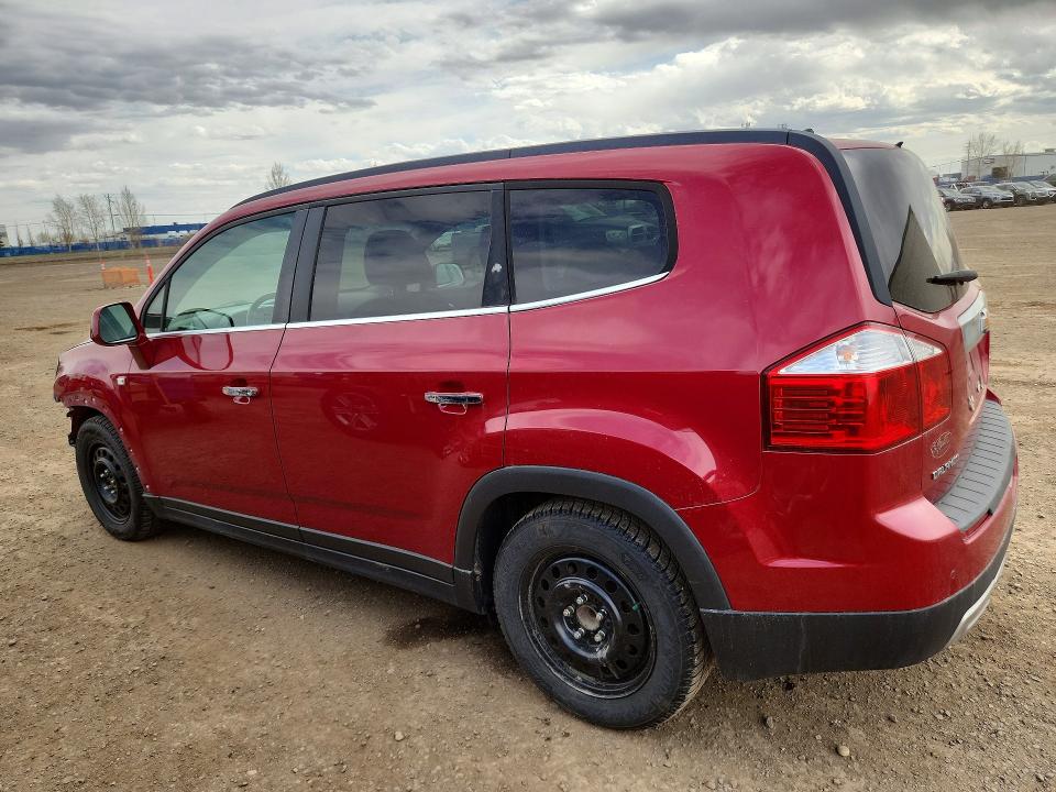 2012 Chevrolet Orlando მანქანა იყიდება აუქციონზე, vin: KL77P3EM0CK615841, აუქციონის ნომერი: 52100086