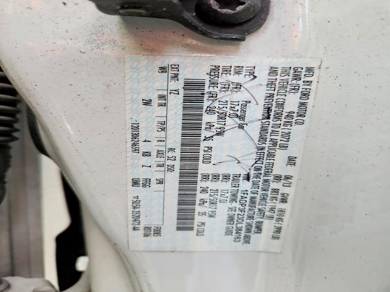 Aukcja sprzedaży 2013 Ford Focus, vin: 1FADP3F23DL384163, numer aukcji: 52102676