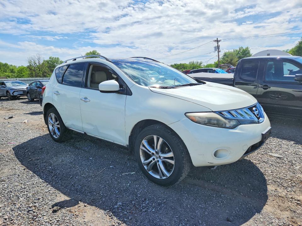 2010 Nissan Murano მანქანა იყიდება აუქციონზე, vin: JN8AZ1MW8AW101241, აუქციონის ნომერი: 55095266