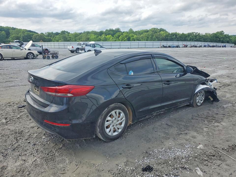 52566246 :رقم المزاد ، 5NPD74LF0HH143825 vin ، 2017 Hyundai Elantra مزاد بيع