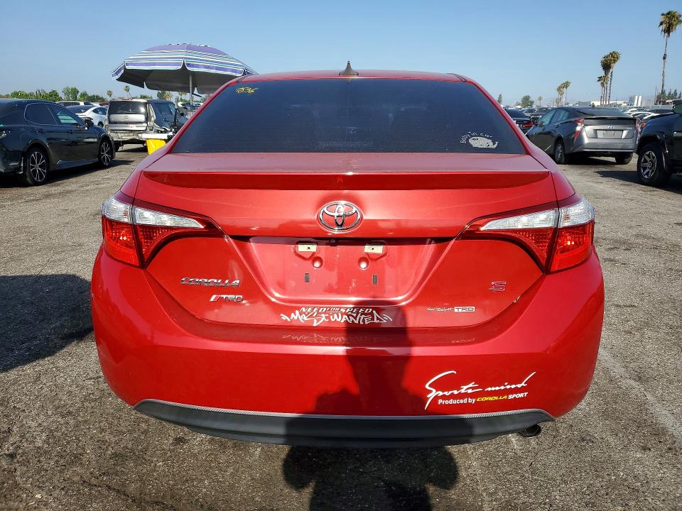 2016 Toyota Corolla მანქანა იყიდება აუქციონზე, vin: 5YFBURHE2GP384140, აუქციონის ნომერი: 53656516