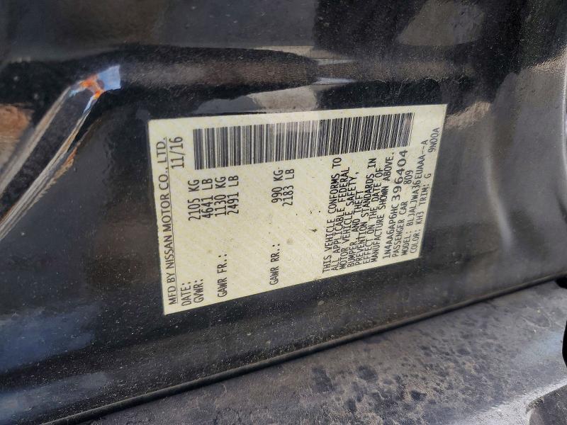 Aukcja sprzedaży 2017 Nissan Maxima, vin: 1N4AA6AP6HC396404, numer aukcji: 51770606