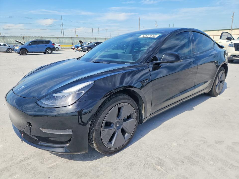 2022 Tesla Model 3 მანქანა იყიდება აუქციონზე, vin: 5YJ3E1EA9NF212202, აუქციონის ნომერი: 53834556