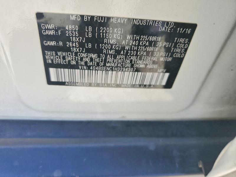 Продажа на аукционе авто 2017 Subaru Outback, vin: 4S4BSENC1H3294307, номер лота: 53746596