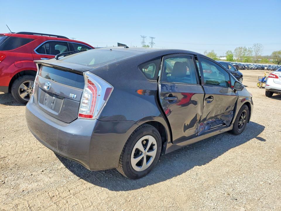 Aukcja sprzedaży 2013 Toyota Prius, vin: JTDKN3DU3D1642074, numer aukcji: 51927276