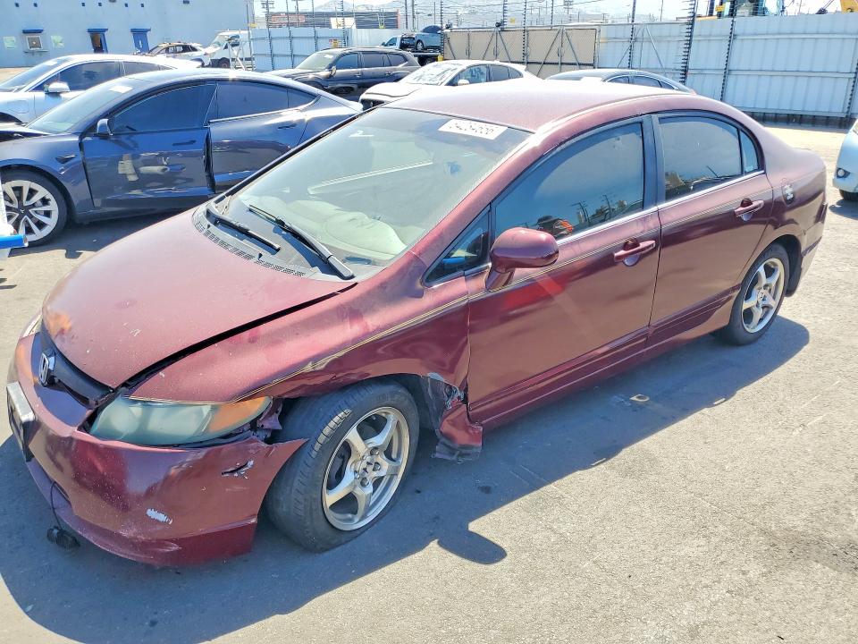 2007 Honda Civic მანქანა იყიდება აუქციონზე, vin: 1HGFA16587L004212, აუქციონის ნომერი: 54284656