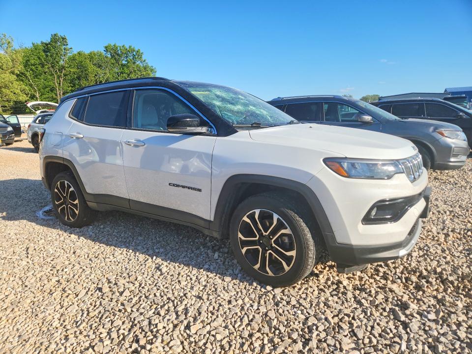 Продажа на аукционе авто 2022 Jeep Compass, vin: 3C4NJDCB0NT110936, номер лота: 52412226